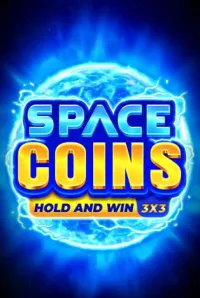 space coins game logo