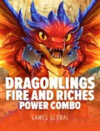 dragonlings fire and riches power combo game logo