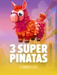 3 super pinatas slot logo